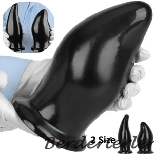 Huge Anal Dilator Dildo Big Butt Plug Masturbators Anal Fisting Buttplug Sex Toy - Picture 1 of 21