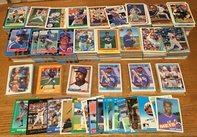 2.300+ tarjetas de béisbol de los Mets de Nueva York con 6 juegos de equipos años 80-2000 Foto 1 de 4