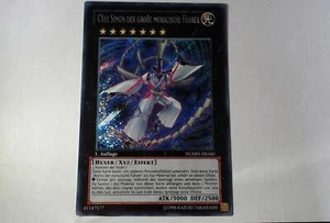 Yugioh CXYZ SIMON DER GROßE MORALISCHE FÜHRER , numh-de040 Secret Rare deutsch - Bild 1 von 4
