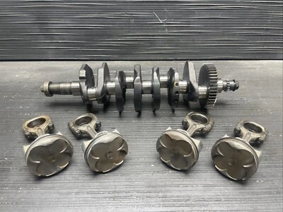 2006 Kawasaki Ninja ZX6R ZX636 коленчатый вал, рукоятка и стержни #10224 - Изображение 1 из 4