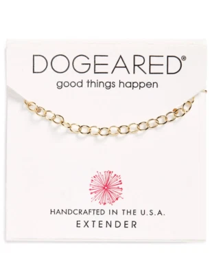 Dogeared J2080 Women's Gold Necklace Extender - Image 1 of 3