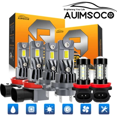 Faro LED + luz antiniebla 6X bombillas para Land Rover LR2 LR3 2009 2008-2009 2010 Foto 1 de 4