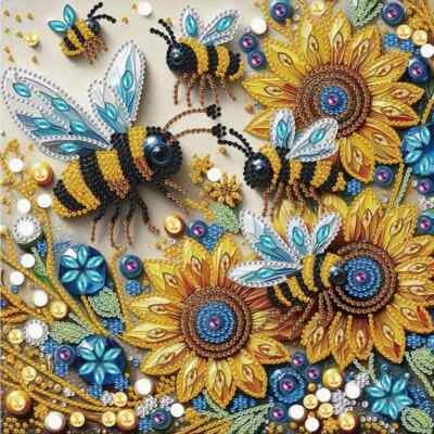 5D Special Shape Diamond Art Kits for Beginners, Diamond Painting Kits for Adult - Image 1 of 4