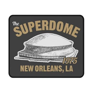 The Superdome 1975 Rubber Base NFL Computer Mauspad - New Orleans Saints - Bild 1 von 5