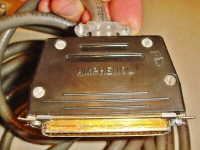 AMPHENOL  37?  PIN CONNECTORS M to F  Cable  PVC  300 Volts 80 C - Image 1 of 4