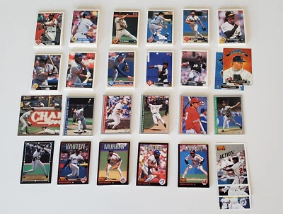 1993 BASEBALL Donruss Fleer Triple Play CARDS Singles Commons Collection - Image 1 of 3