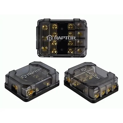 Metra R54MANL 4 Position MANL Fused Distribution 3 in-4 out Nickle Plated - Image 1 of 4