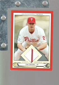 UD Upper Deck 1999-2010 Baseball Various Game Used Relic Cards Jersey/Bat RARE!