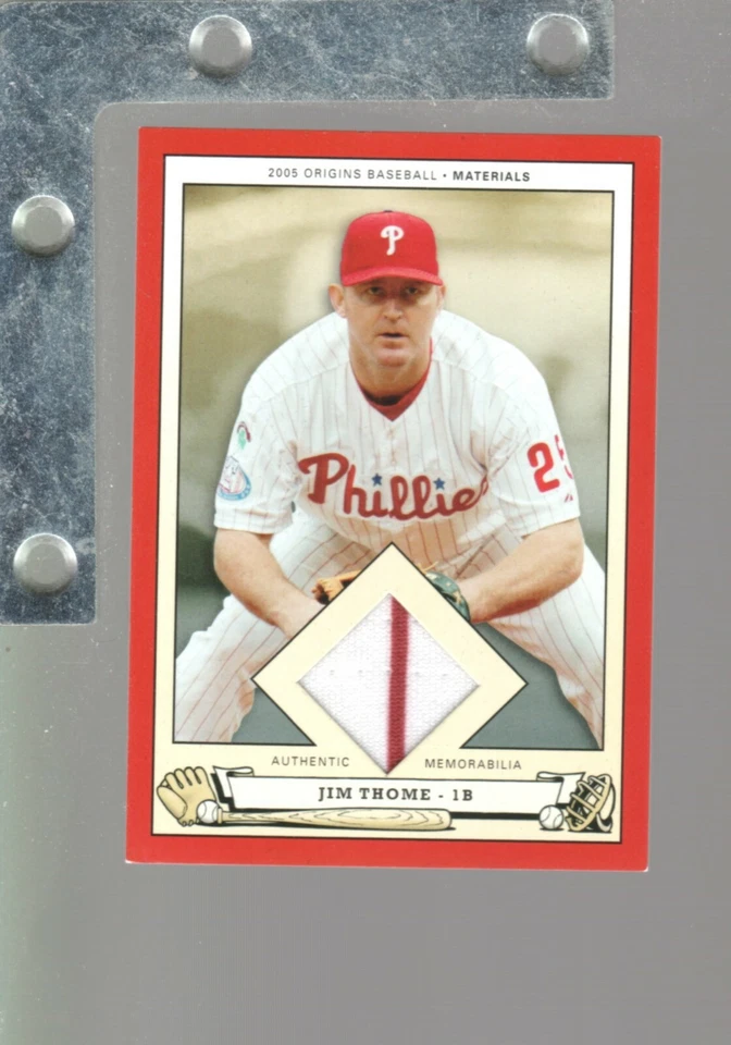 UD Upper Deck 1999-2010 Baseball Various Game Used Relic Cards Jersey/Bat RARE! - Image 1 of 1