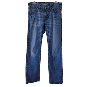 American Eagle Sz 30x32 Original Straight Jeans Medium Wash 100% Cotton Denim - Picture 1 of 10
