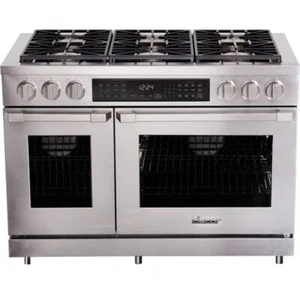 Dacor HDPR48SLP 5.2 Cu. Ft.  Double Oven Convection Range, LP Stainless Steel - Picture 1 of 14