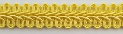 1/2" Chinese French Braid Gimp Trimming - 12 Continuous Yards - Many Colors! - Image 1 of 2