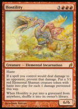 4x hostility | NM/EX | Lorwyn | Magic MTG