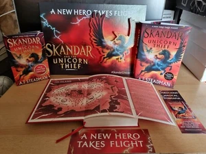 Skandar And The Unicorn Thief A F Steadman SIGNED Limited Edition 1/1 & Promos - Bild 1 von 10