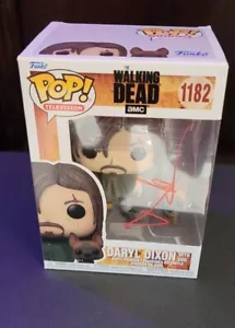 Signiert Norman Reedus Daryl Dixon mit Hund The Walking Dead Funko Pop - Bild 1 von 4