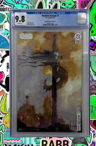 Absolute Batman #7 | Cover C Bill Sienkiewicz Card Stock Variant | CGC 9.8 - Picture 1 of 1