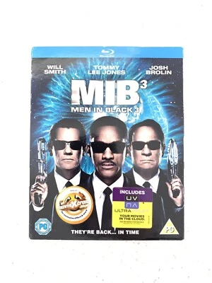 MIB3: Men In Black 3 Blu-ray DVD Disc Action Adventure Syfi Aliens Movie Film - Image 1 of 4
