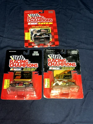 TEXACO RACING CHAMPIONS 1996 97 1:64 SCALE NASCAR #28 PREMIER STOCK CARS - Image 1 of 4