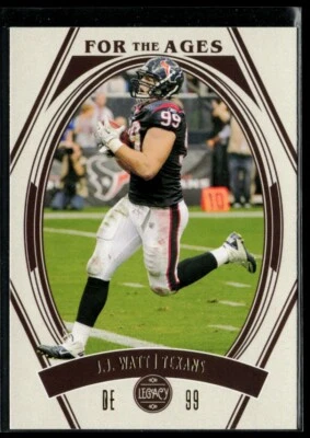 2021 Panini Legacy For the Ages #FTA-13 J.J. Watt - Image 1 of 2