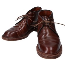 Alden 13132 cordovan chukka boots/ shoes 6.5D cigar