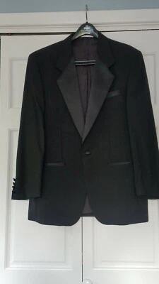  Vintage Stanley Blacker Tuxedo 100% Wool Complete outfit  42R  Mint Condition - Image 1 of 4