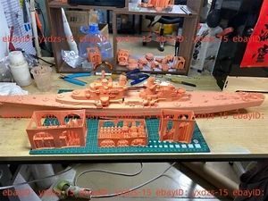 Kit impreso en 3D 1/200 Atlanta Class Light Cruiser (casco completo/línea de flotación) - Imagen 1 de 9