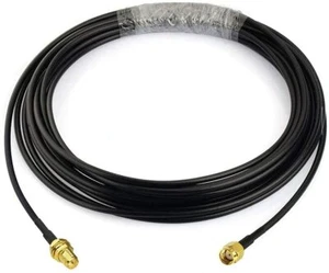 16.5ft RP-SMA Male To Female Wifi Antenna RG174 For Router USB Adapter IP Camera - Picture 1 of 6
