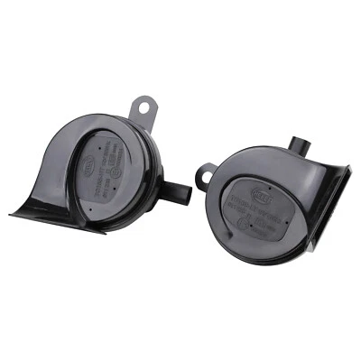 Kit de bocina trompeta doble tono HELLA 012010881 para BMW E53 E60 E90 Mini R50 R52 R53 Foto 1 de 4