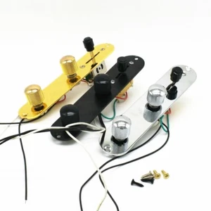 3Way Guitar Wired Fully Loaded Switch Control Plate fit for Telecaster Tele - Picture 1 of 11
