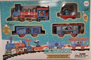 Stitch Holiday Express Juego de Tren de Navidad de 12 Piezas con Luz y Sonido Disney Lilo - Imagen 1 de 7