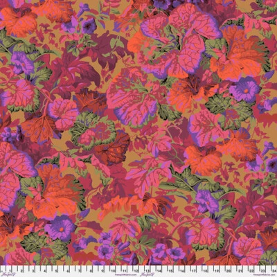Kaffe Fassett  Cotton 1/2m / Fat / Long Quarters Grandiose - Rust - Image 1 of 3