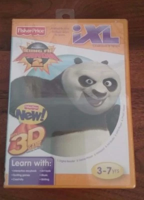 Fisher-Price iXL Learning System Kung Fu Panda 2 Game, new, 3D glasses, 3-7 yrs - Image 1 of 3