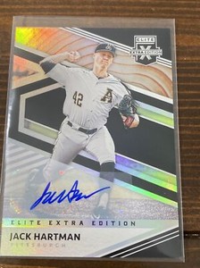 2020 Elite Extra Edition Jack Hartman Auto Autograph - Pittsburgh Pirates