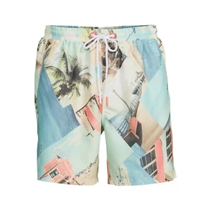 No Boundaries Men's Pull On Beach Shorts Size L (36-38) - Picture 1 of 5