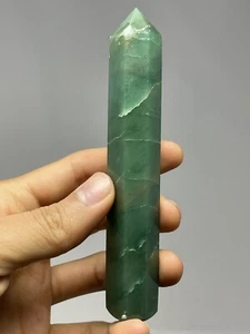 Green Aventurine Wand 3.1oz Single Termination Polished Money S2 - Picture 1 of 12