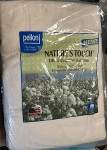 Cotton Batting. off-White. King 120" x 120" Precut Package High quality New - Picture 1 of 6