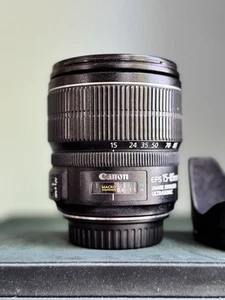 Canon Lens Ef-S 15-85 Mm F/3.5-5.6 is USM - Picture 1 of 10
