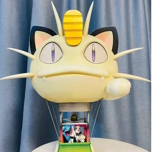 Meowth Balloon Figure with Rocket Team, Stock Check Required - Picture 1 of 2