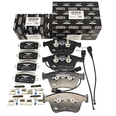 NEW Front & Rear Brake Pads For Bentley Continental Gt, Gtc, & Flying Spur - Image 1 of 4