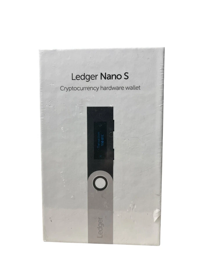 Cartera de hardware de criptomonedas Ledger Nano S - Nueva caja sellada Foto 1 de 3