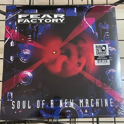 FEAR FACTORY - Soul of a New Machine 3LP Numbered Vinyl w/Poster & Patch MINT - Image 1 of 4
