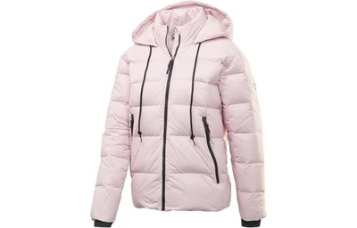 Chaqueta corta cálida para deportes al aire libre Reebok con capucha Foto 1 de 4