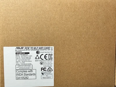 Scheda WiFi Asus PCIE a M.2 per PC desktop - Immagine 1 di 3