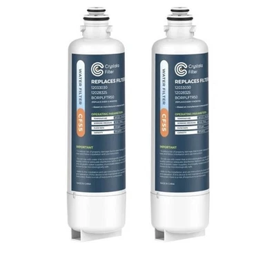 2 PACK Crystala Filters Bosch Ultra Clarity Pro BORPLFTR50 Water, #WFS200MF - Image 1 of 4