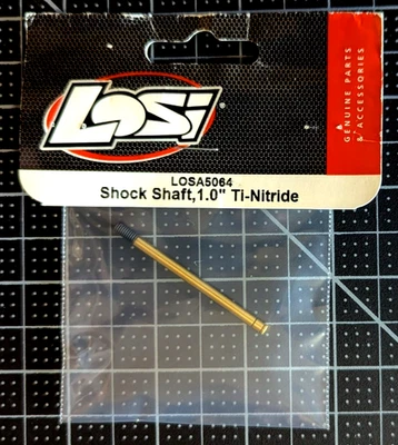 LOSA5064	Losi Shock Shaft, 1.0" Ti-Nitride A-5064 - Image 1 of 2