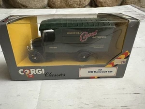 1929 Thornycroft Van Corgi Classics 1:43 Scale BOXED - Picture 1 of 9