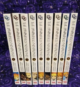 The Promised Neverland by Kaiu Shirai Lot 1-9 English, 2020 Paperbacks, VIZ - Bild 1 von 8