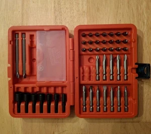 Vintage Vermont American USA Screwdriver Bit Set & Socket Tips Hex & More - Picture 1 of 12