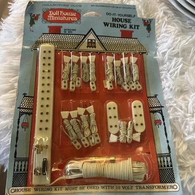 批量娃娃屋电线组件1:12娃娃屋微缩模型 — 第 1/4 张图片