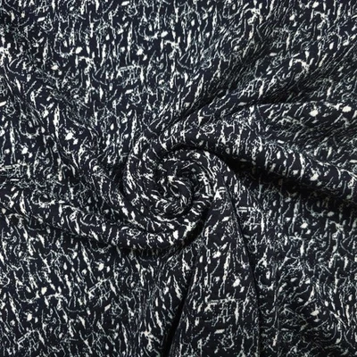 Strickstoff mit Stretch | abstrakt | Meterware | Kleiderstoff | 50 cm Einheit - Bild 1 von 4